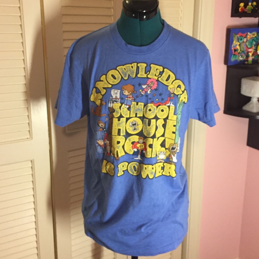 🌈3/$14 School House Rocks Tee - Picture 1 of 4